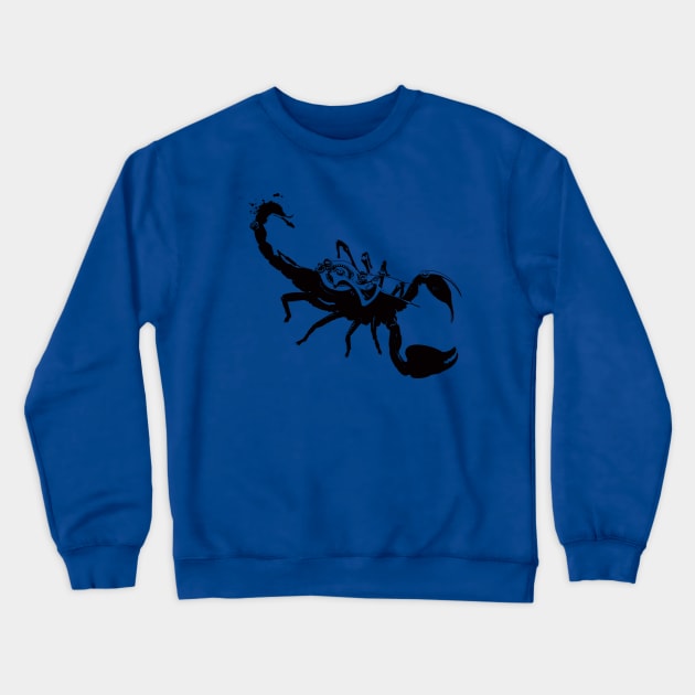 Scorpion writer Crewneck Sweatshirt by Ikographik